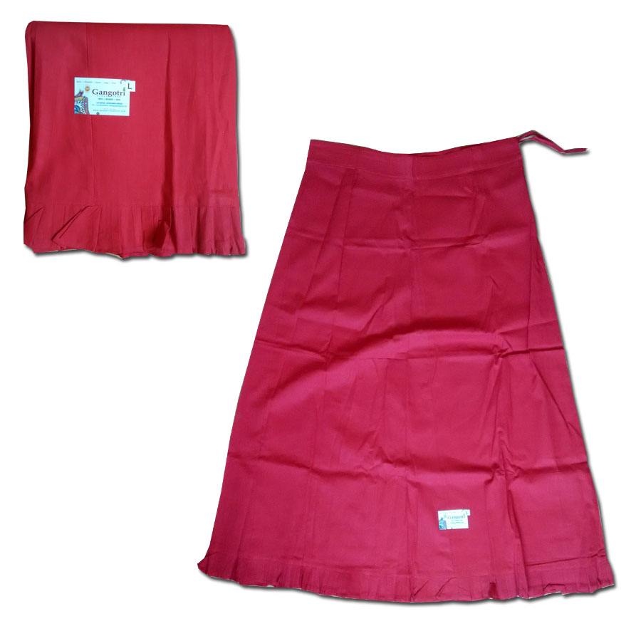 красный подьюбник под сари купить