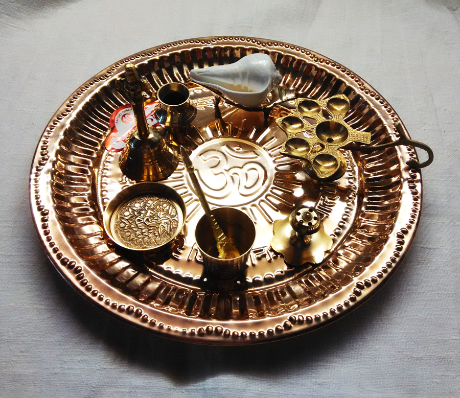 Параферналии для пуджи.