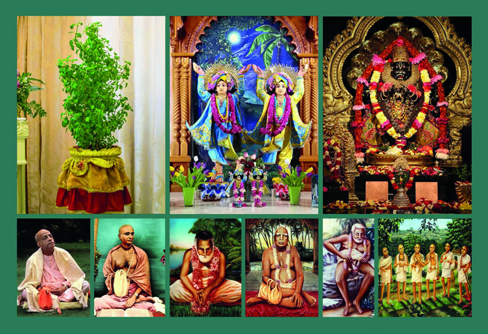 Доманшнiй вайшнавський вівтарик