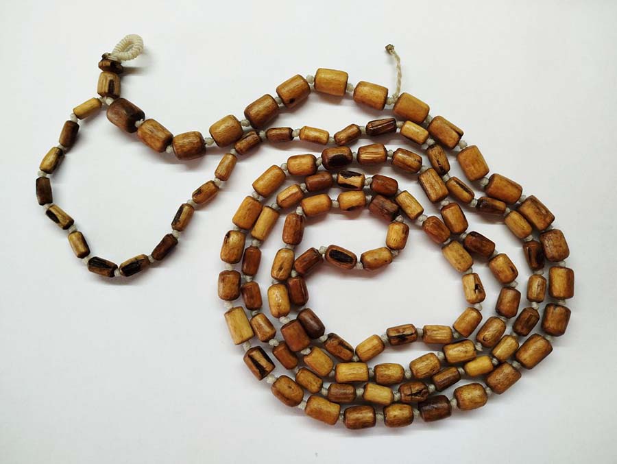 Вервиці Туласі циліндрічні, шліфовані, пропитанні у кунжутній олії