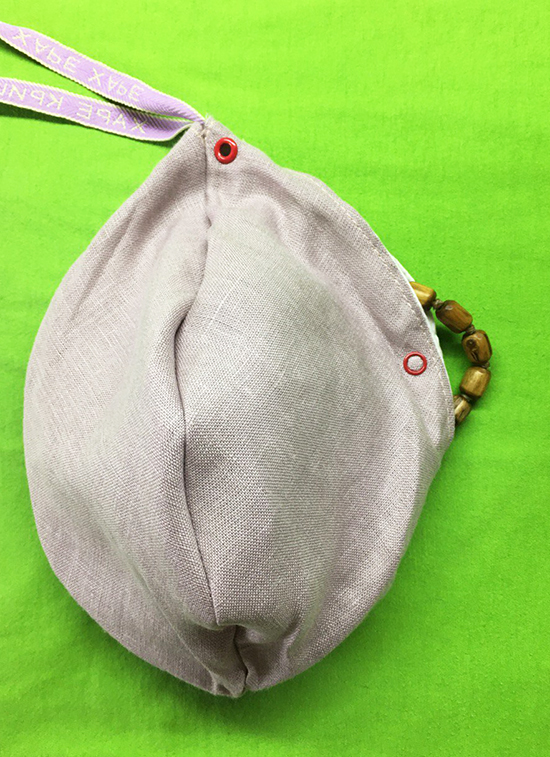 фіксація намистинки у мішечку фіксація намистинки у мішечку