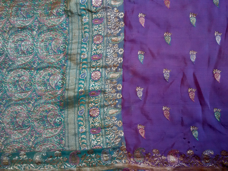 Шёлковое сари на прокат Киев