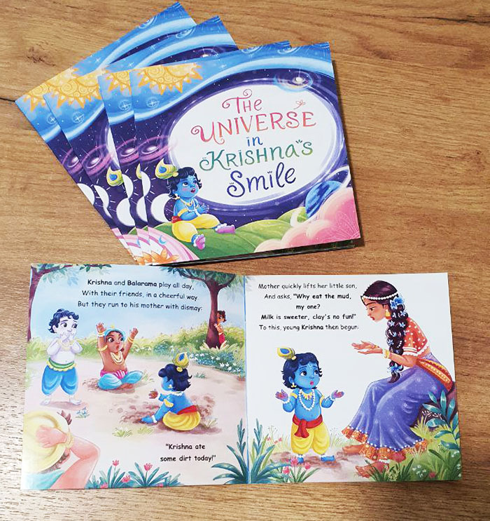 The universe in Krishnas Smile The universe in Krishnas Smile