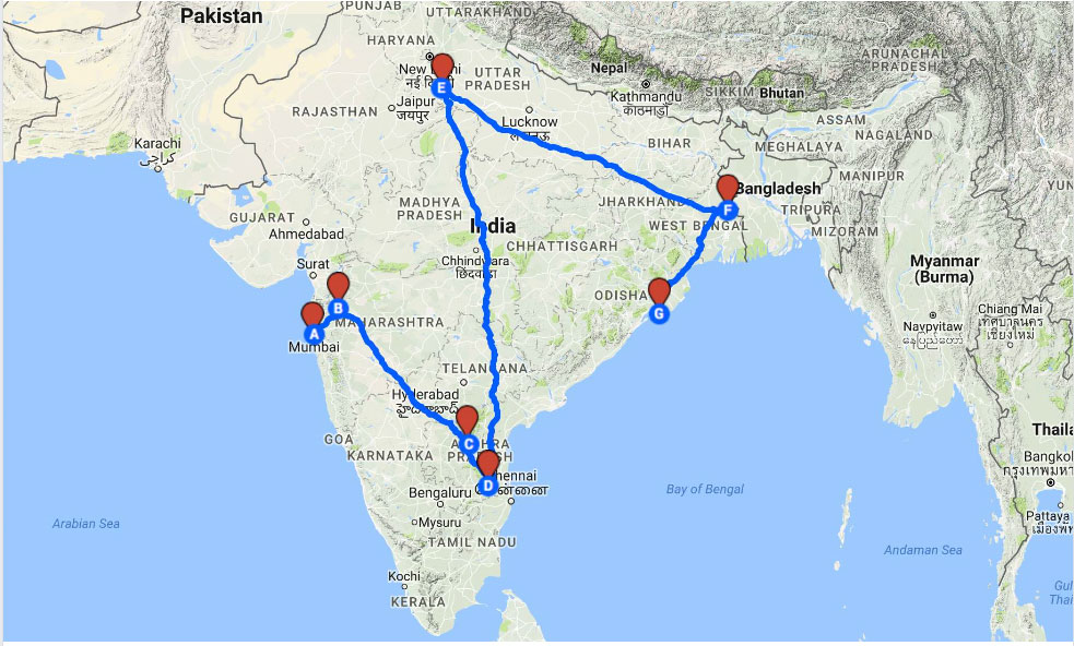 паломничество по святым местам Индии 2018