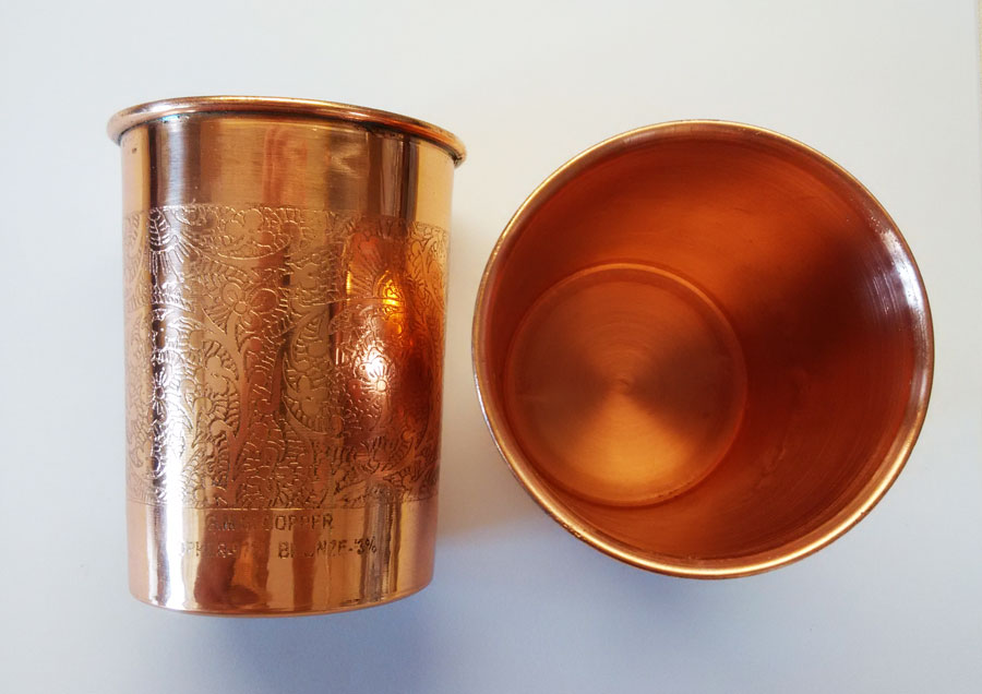 Стакан из меди 