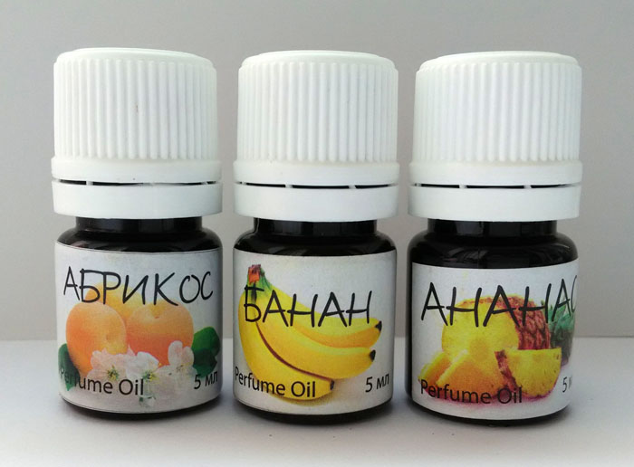аромат абрикоса, банана, ананаса