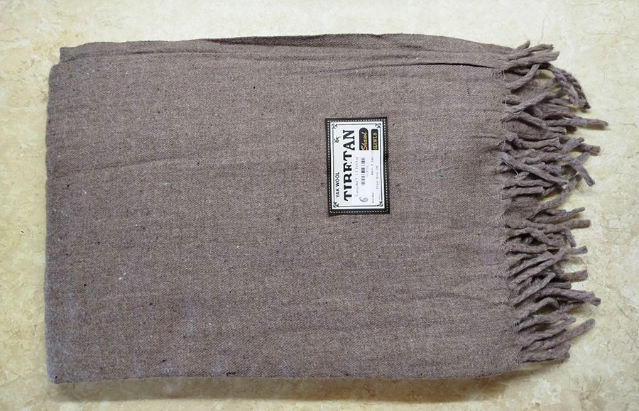 Чадар теплий, коричневий