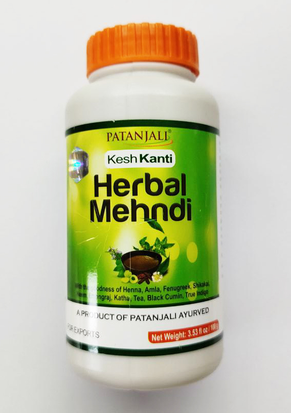 Хна для волосся натуральна з травами. Patanjali