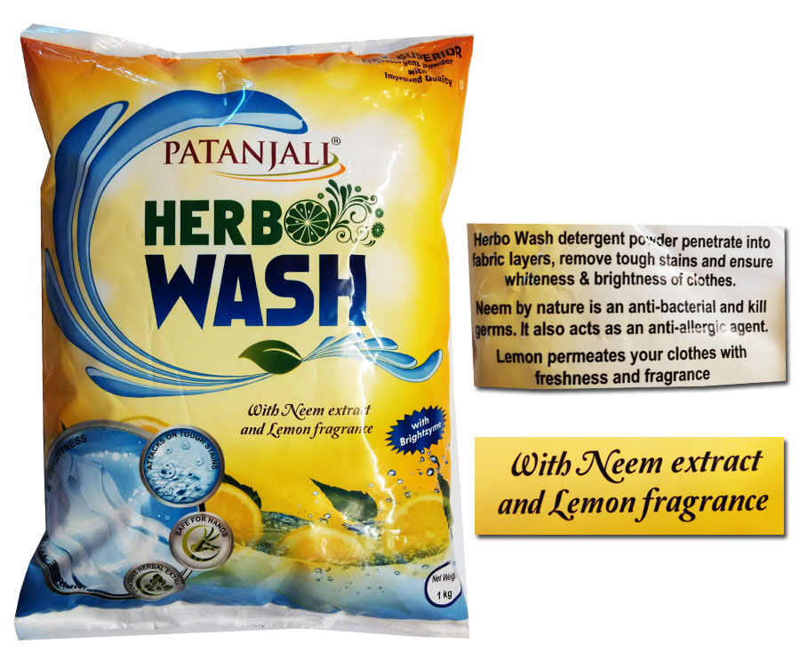 Аюрведический стиральный порошок Patanjali