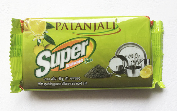 Аюрведичне мило для миття посуду з лимоном та золою Patanjali