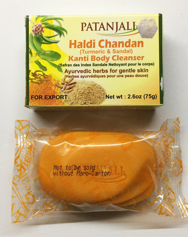 мило Канті Хальді Чандан Патанжалі з Сандалом та Куркумою