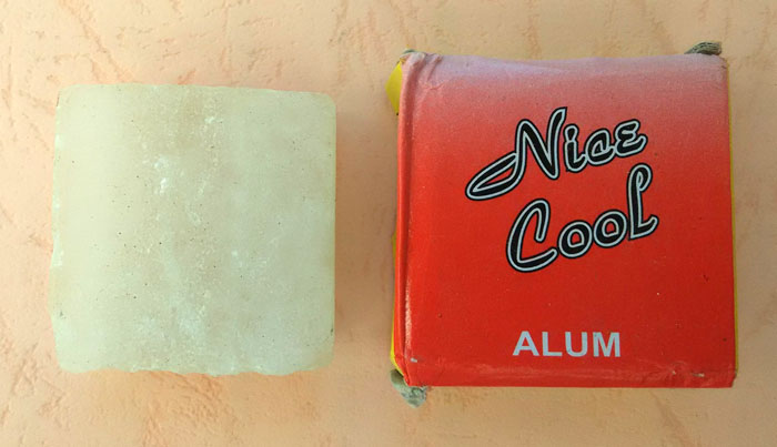 Натуральний сольовий дезодорант. 75 грам