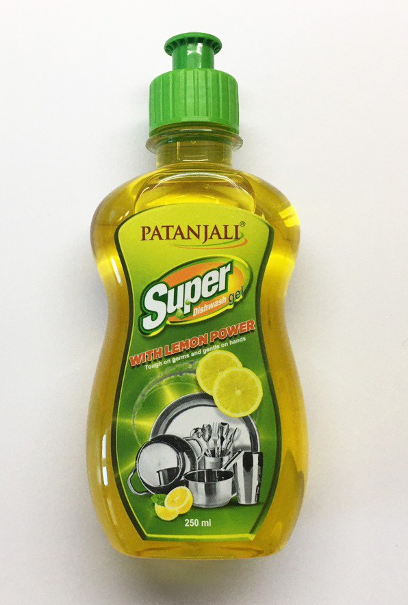 Аюрведичний супергель для миття посуду з лимоном та німом. Patanjali