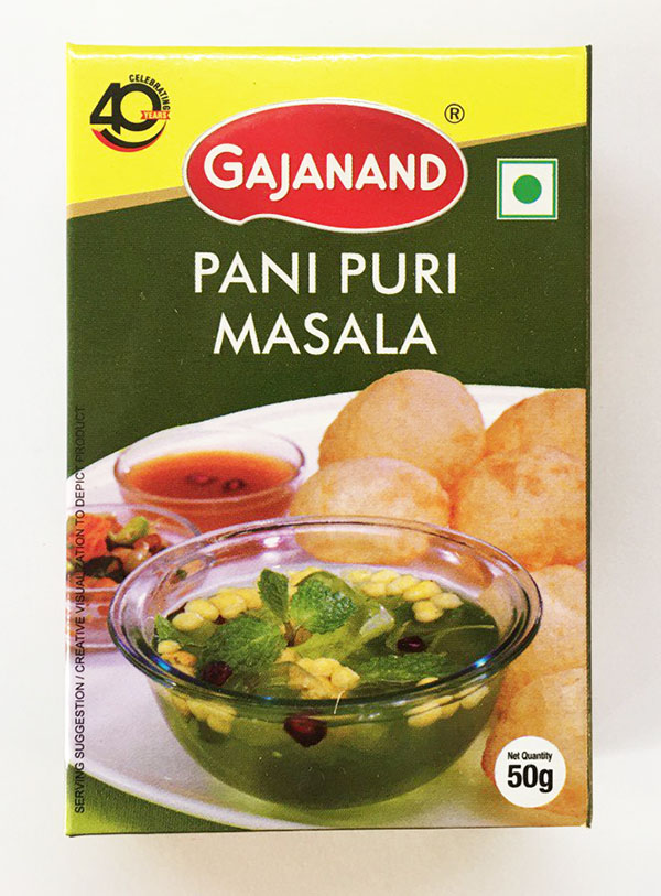 Pani puri masala Gajanand Pani puri masala Gajanand