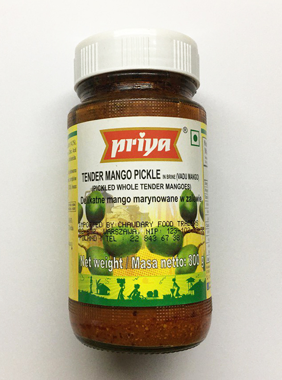 Маринований пікл з ніжного зеленого манго